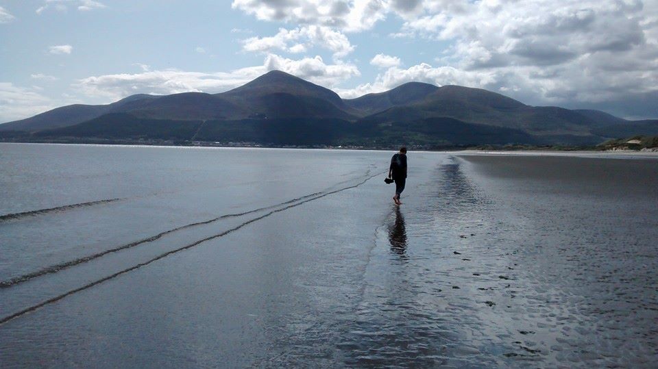 paddling granny Mournes